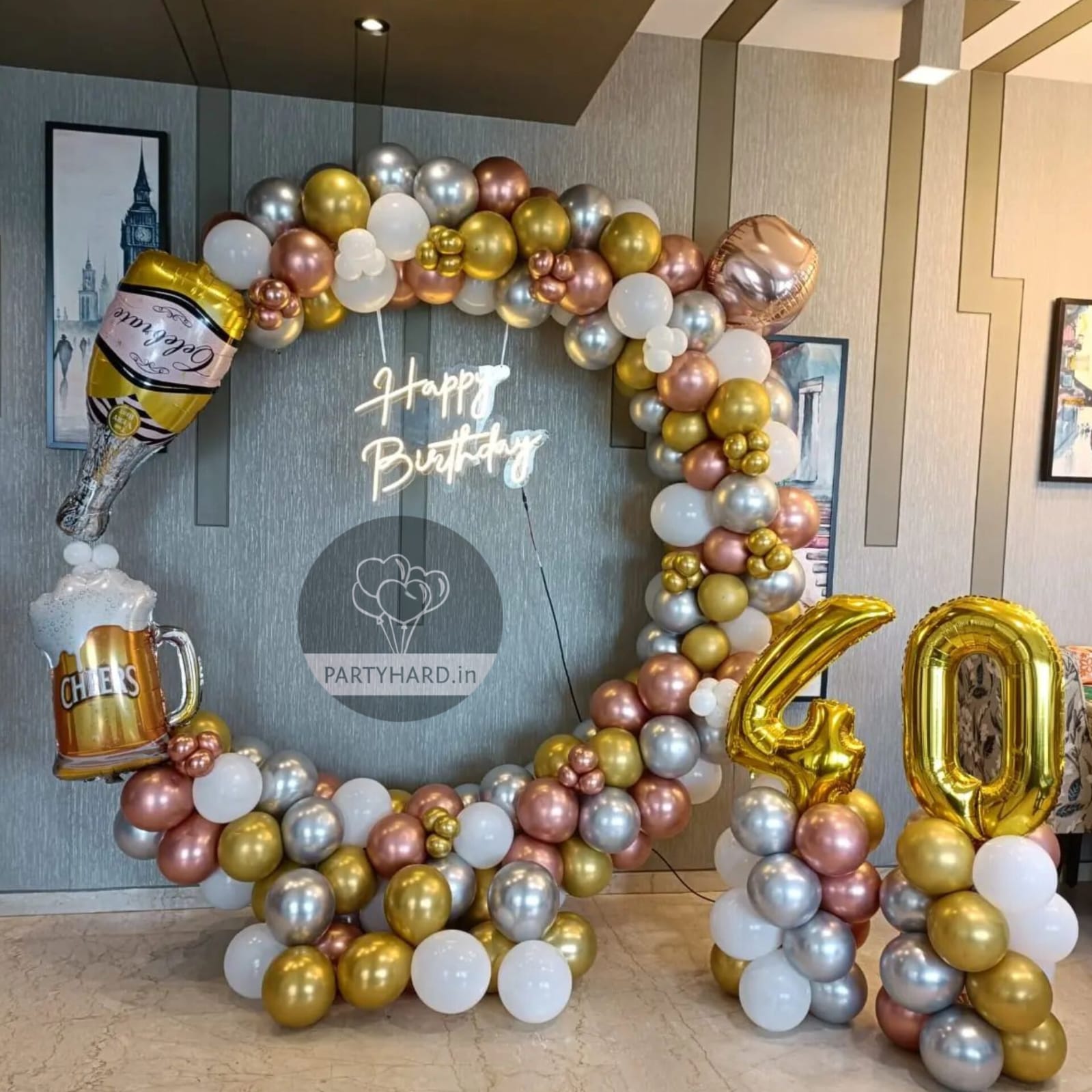 BIRTHDAY RING DECORATION